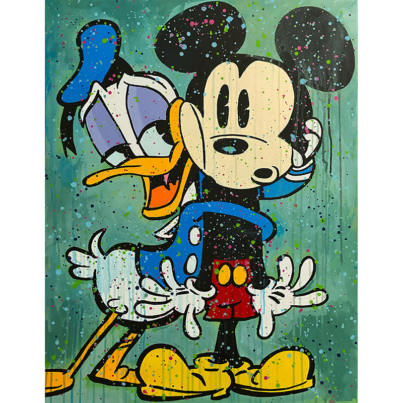 MICKEY MOUSE AND DONALD DUCK